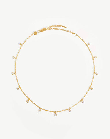 22ct Gold Choker Necklace with Antique Matte Finsih at Purejewels